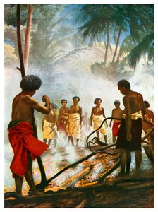 Camminata sul fuoco nelle Fiji, 1920