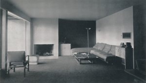 Angolo del camino di Richard J. Neutra, 1942