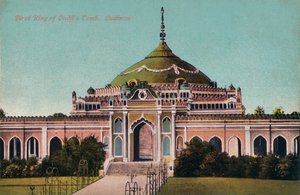 Tomba del primo re di Oudh. Lucknow, c1900