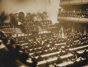 Primo incontro della Società delle Nazioni, 15 novembre 1920 a Ginevra, 1920 da Unbekannt
