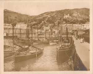 Barche da pesca - Polperro, 1927 da Unbekannt