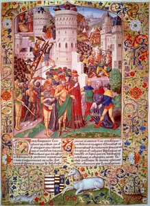 Flavio Giuseppe portato davanti a Tito, all