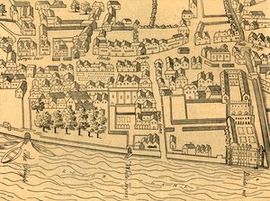 Fleet Street, Il Tempio, ecc., 1897 da Unbekannt