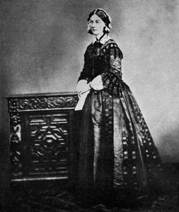 Florence Nightingale, infermiera inglese e riformatrice ospedaliera da Unbekannt