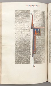 Fol. 382v, Maccabei II, iniziale istoriata F, un calice d
