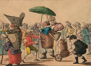 Follie di Carnevale, fine XVIII-inizio XIX secolo da Unbekannt