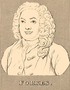 Folkes, 1690-1754, 1830 da Unbekannt