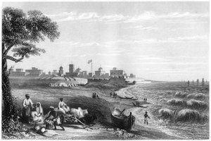 Forte George, Madras, India, c1860