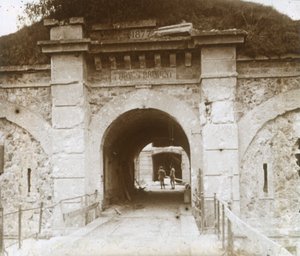 Forte di Brimont, Reims, Francia settentrionale, c1914-c1918