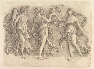 Quattro muse danzanti
