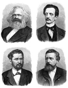 Quattro socialisti tedeschi da Unbekannt