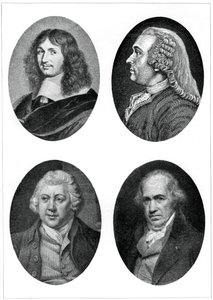 Quattro riformatori industriali: Colbert, Turgot, Arkwright e Watt, 1903 da Unbekannt