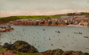 Fowey da Polruan, c1930 da Unbekannt