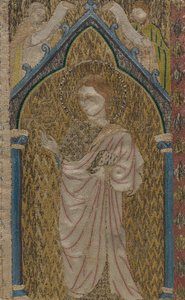 Frammento di un orphrey, britannico, XIII secolo da Unbekannt