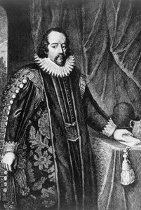 Francis Bacon, statista e saggista britannico, fine XVI-inizio XVII secolo da Unbekannt