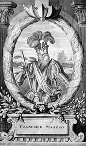 Francisco Pizarro, conquistador spagnolo del XV secolo, 1671