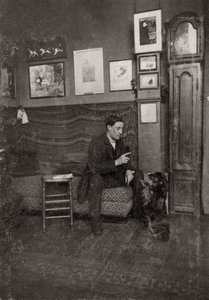 Francisque Poulbot, caricaturista e illustratore francese, 1909 da Unbekannt