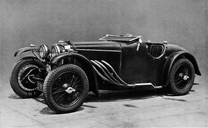 Auto da corsa Frazer Nash, 1937 da Unbekannt