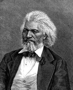 Frederick Douglass 1817-1895, diplomatico, abolizionista e scrittore americano, 1875