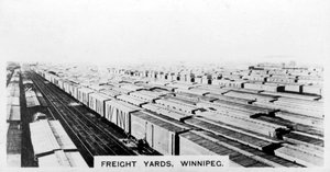 Scali merci, Winnipeg, Manitoba, Canada da Unbekannt