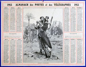 Legione Straniera Francese, 1913 da Unbekannt