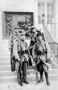Legionari della Legione Straniera Francese, Algeria, c1910 da Unbekannt