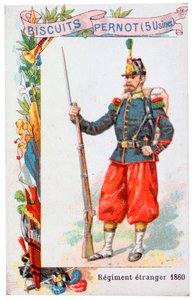 Legionario della Legione Straniera Francese, 1860, XX secolo da Unbekannt