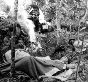 Accampamento del Maquis francese, Francia, 1940-1944 da Unbekannt