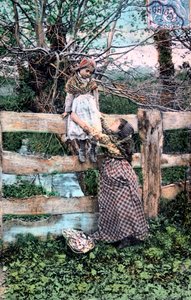 Cartolina francese, c1900 da Unbekannt