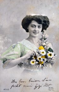 Cartolina francese, c1900