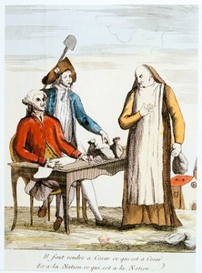 Rivoluzione francese 1789: anticlericalismo da Unbekannt