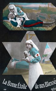 Cartolina francese della Prima Guerra Mondiale, 1914-1918 da Unbekannt