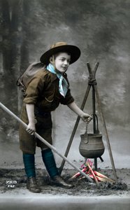Cartolina francese della Prima Guerra Mondiale, 1914-1918 da Unbekannt