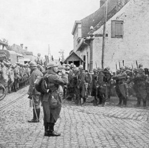 Truppe francesi e belghe, Fiandre, c1917