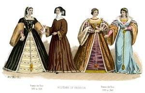 Costume francese: Francesco I, 1882 da Unbekannt