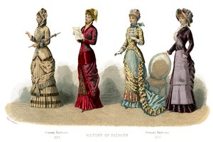 Costume francese: Mode attuali, 1882 da Unbekannt