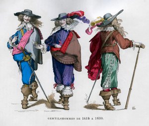 Costume da gentiluomo francese