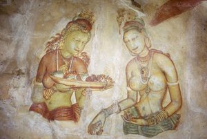 Affresco/Signore di Sigiriya/Sri Lanka