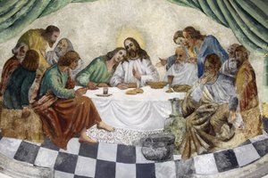 Affresco nella chiesa di Zollino: L