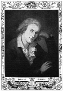 Friedrich Schiller, poeta, filosofo, storico e drammaturgo tedesco da Unbekannt