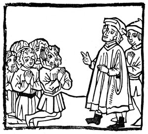 Dalla Biblia Pauperum di Pfister, 1462, 1844