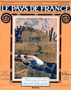 Copertina di Le Pays de France, 9 settembre 1915