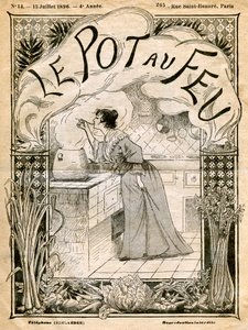 Copertina di Le Pot au Feu, 15 luglio 1896 da Unbekannt
