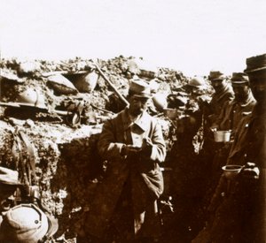 Trincee della prima linea, c1914-c1918