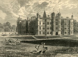 Fronte della Burghley House, 1898 da Unbekannt