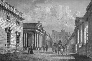 Facciata di Carlton House, Westminster, Londra da Unbekannt
