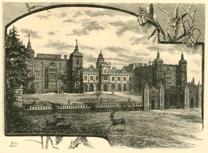 Facciata di Hatfield House da Unbekannt