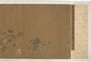 Frutta, verdura, fiori e insetti, dinastia Ming, 1368-1644
