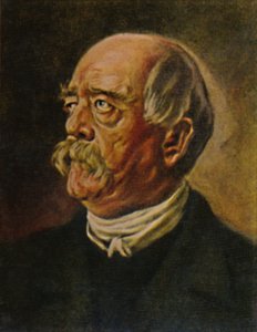 Fürst Bismarck 1815-1898. il cancelliere di ferro, dipinto di P. Krom, 1934 da Unbekannt