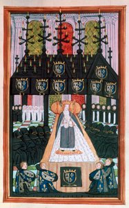 Funerale di Anna di Bretagna, Notre Dame, Parigi, 1514 da Unbekannt